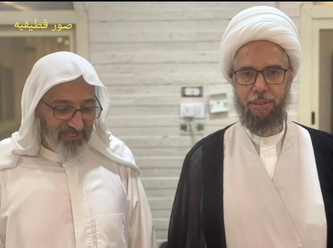 سماحة الشيخ نزار ال سنبل . وسماحة الشيخ علي الجزيري